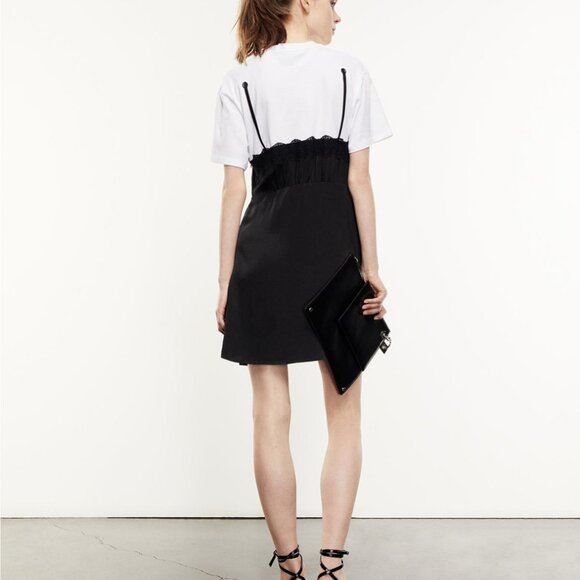 The Kooples 2 in 1 Babydoll T-shirt Dress - Picture 4 of 8